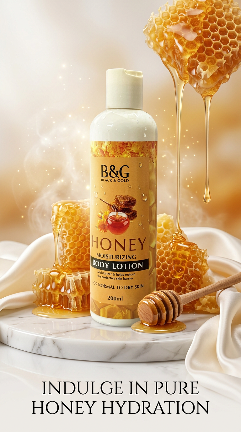 Honey Body Lotion – Natural Glow & Deep Nourishment