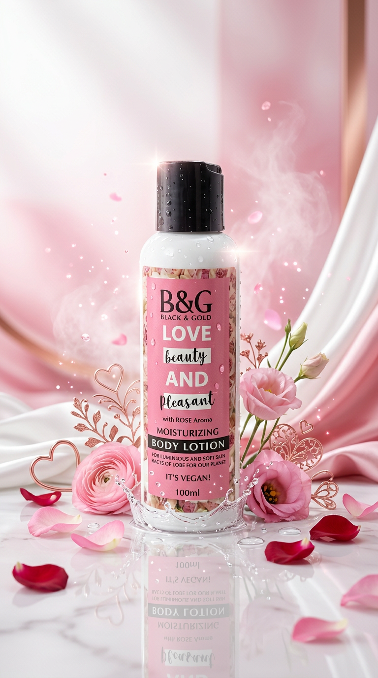 Rose Beauty Body Lotion – Soft, Radiant & Luxuriously Hydrated Skin