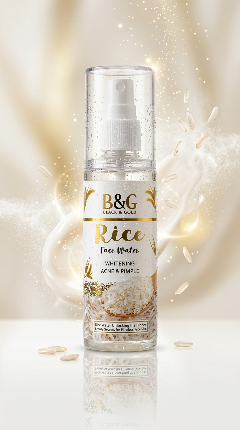 B&G Rice Face Water toner spray bottle