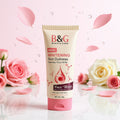 B&G Rose Face Wash cleanser tube with rose extract